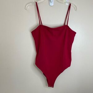 Forever 21|Bodysuit| snap front| Has stretch| Thick material